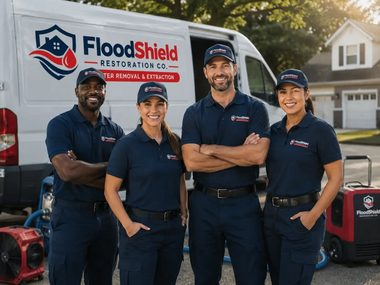 Flood Damage Restoration company in Proberta, CA